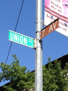 Park Slope street sign